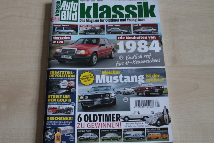 Deckblatt Auto Bild Klassik (01/2014)